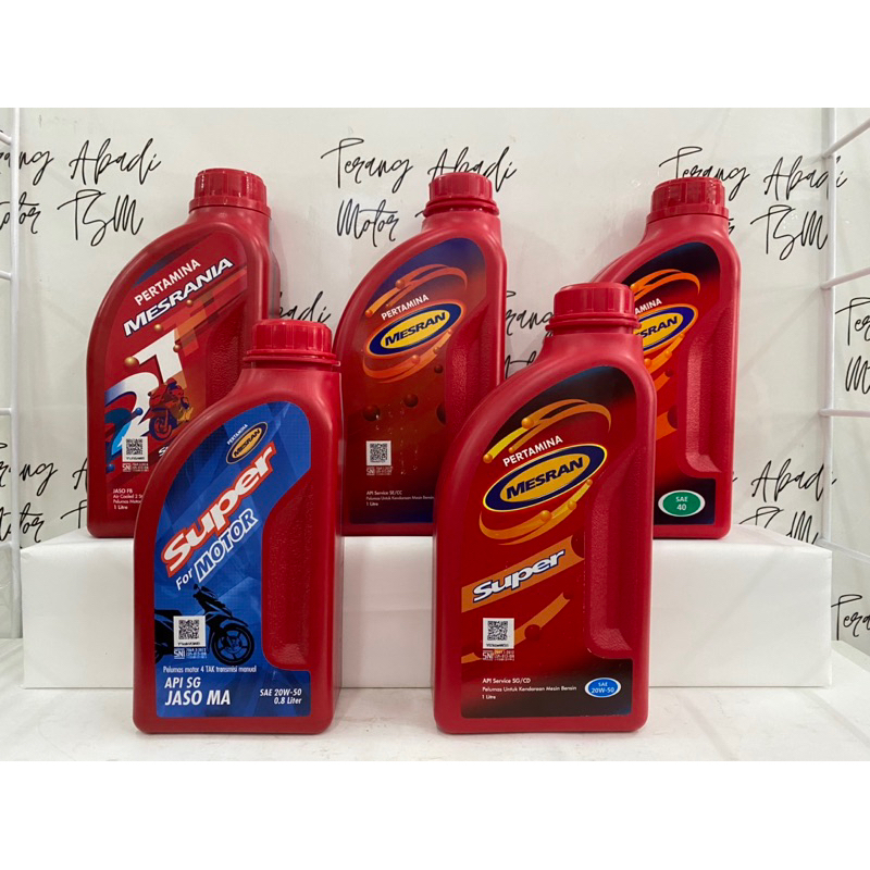 Oli Mesran 2T, 4T Original