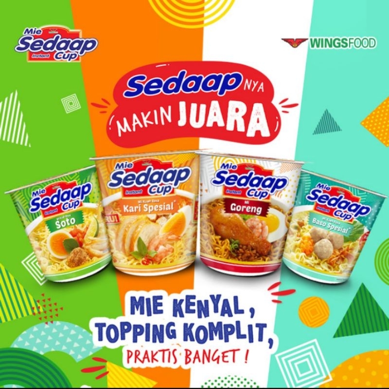 

Sedap mie instan 77g x 5