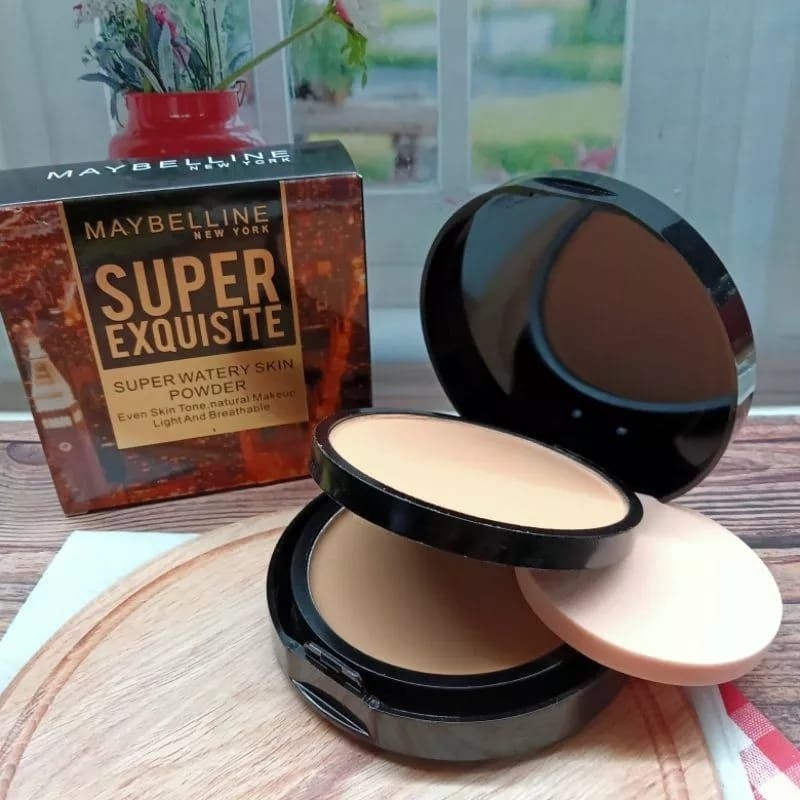 BEDAK MAYBELINE SUPER EKSQUITE  2IN1 MAYBELINE / BEDAK MAYBELINE MURAH