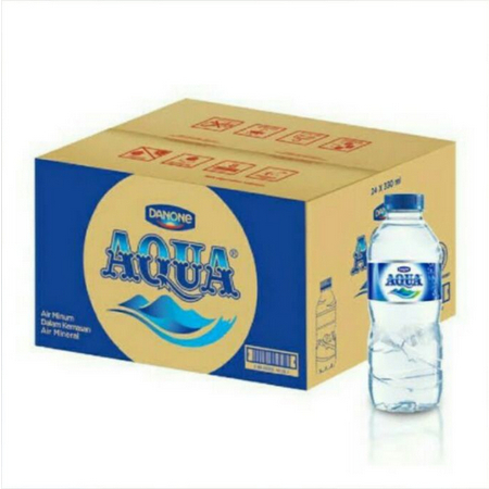 

AQUA BOTOL 330ML ISI 24 BTL / DUS