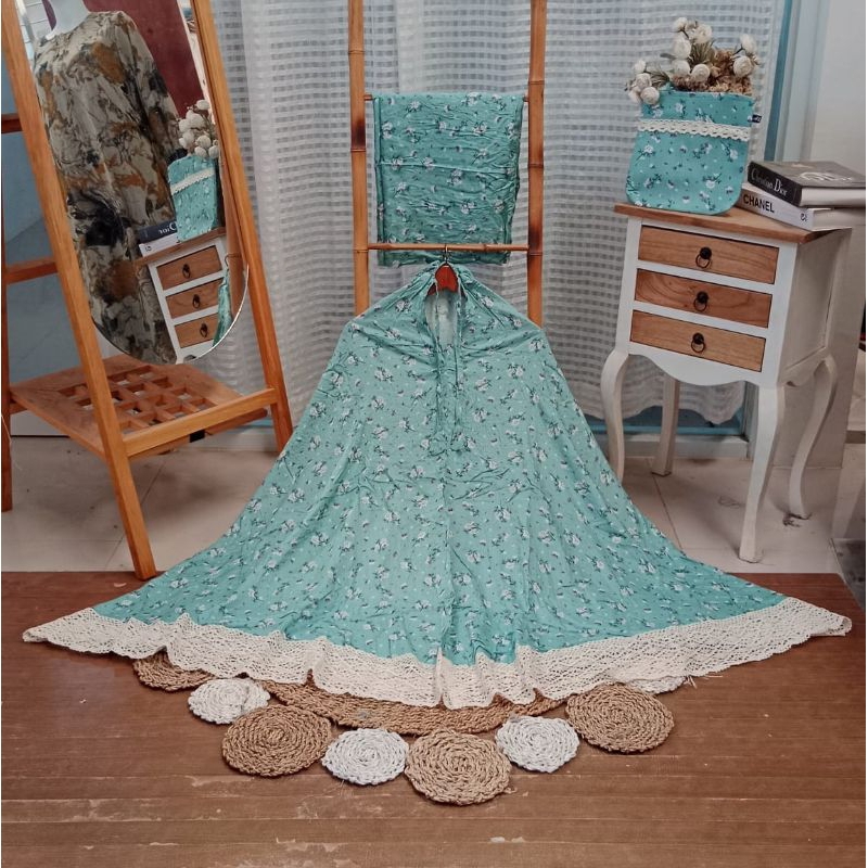 MUKENA RAYON RENDA BESAR_MUKENA TRAVELING MURAH/MUKENA DEWASA