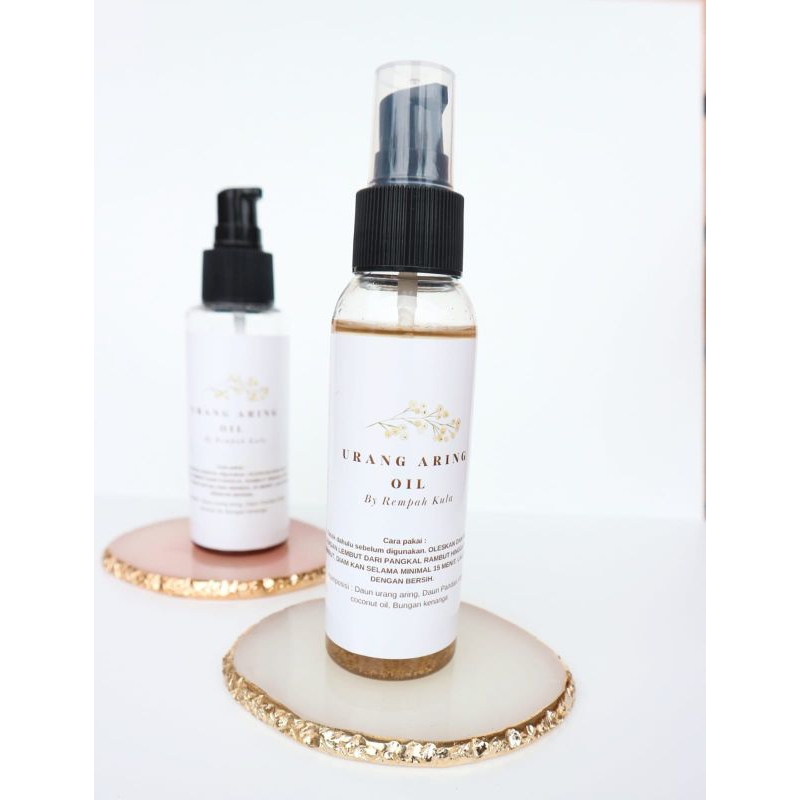 minyak urang aring /hair oil /minyak urang aring rempah kula