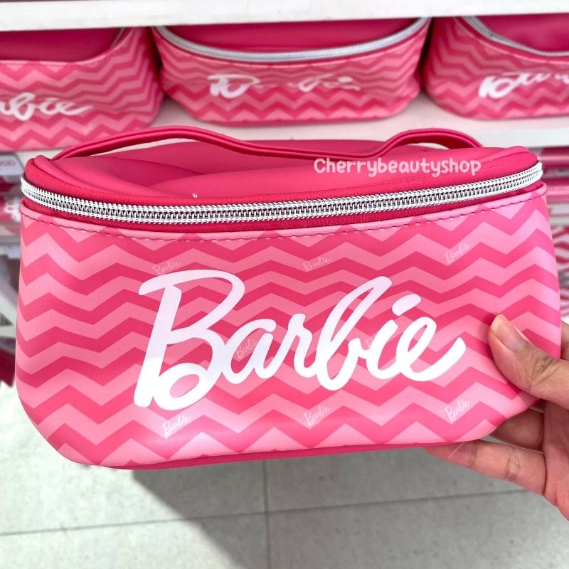 Makeup Pouch Barbie x MINISO Pink