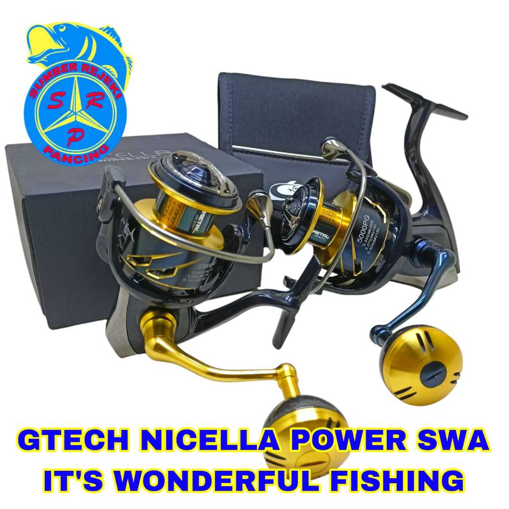 Reel Gtech nicella swa 3000hg 4000hg 4000pg 5000pg 5000hg