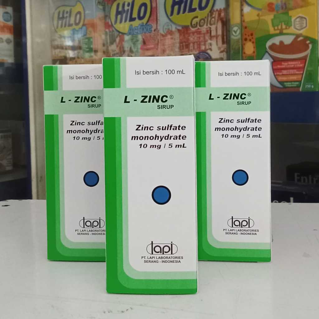 L-ZINC Sirup Obat Diare 100ml