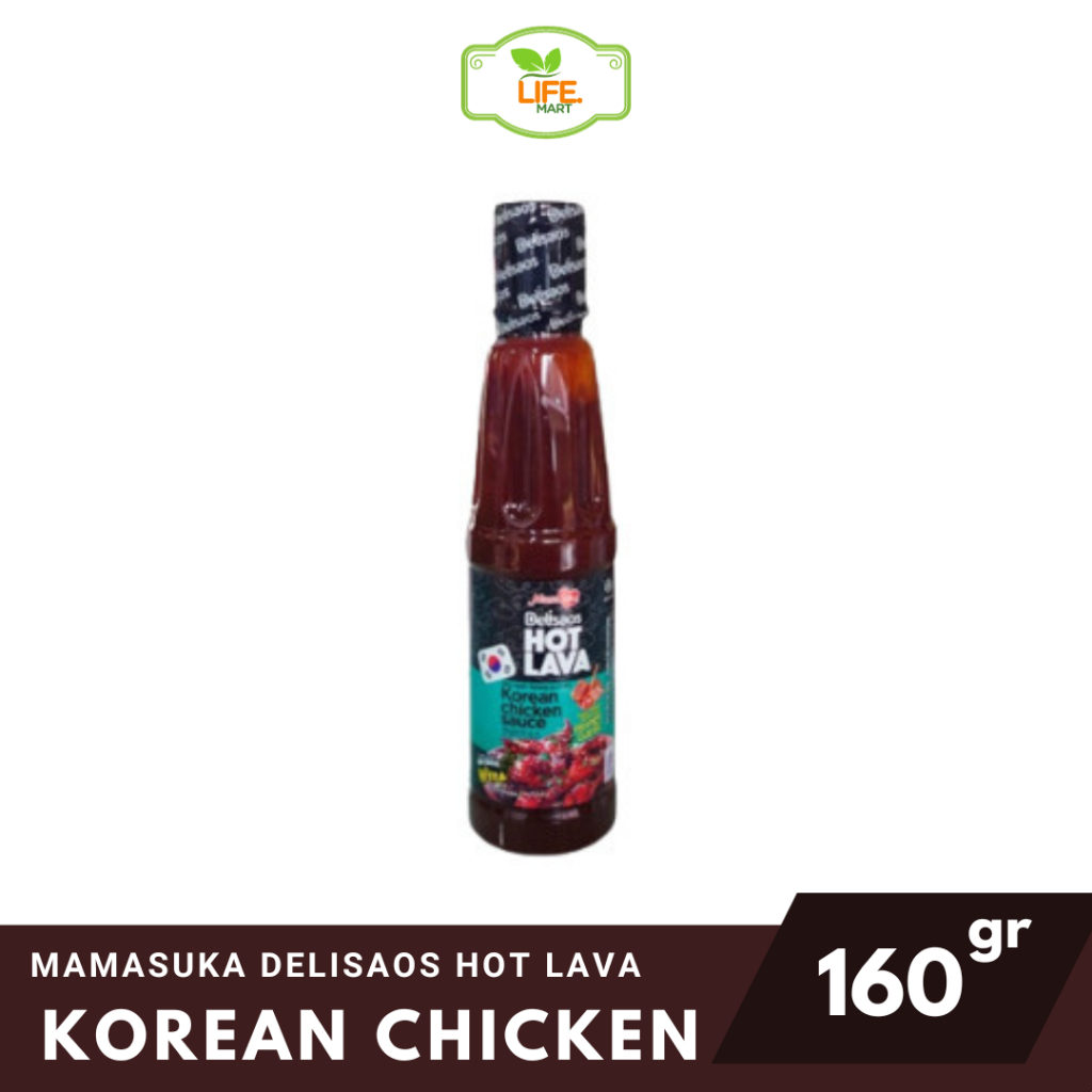 

Mamasuka Delisaos Hot Lava Korean Chicken 160gr