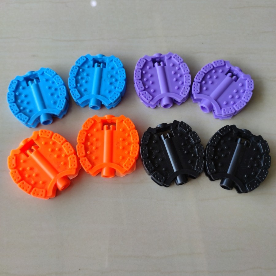 Pedal sepeda roda tiga anak tricycle 1 pasang pedal pijakan kaki gowesan anak new