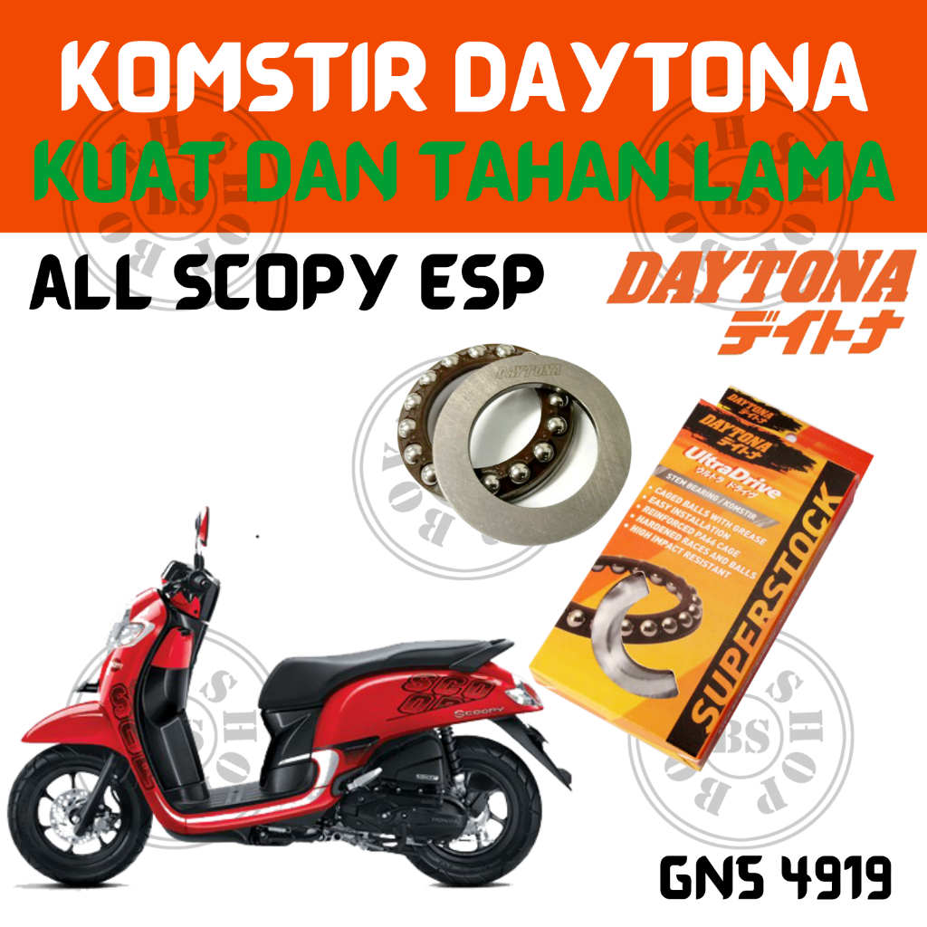 Komstir Scoopy Esp Daytona Original 4919