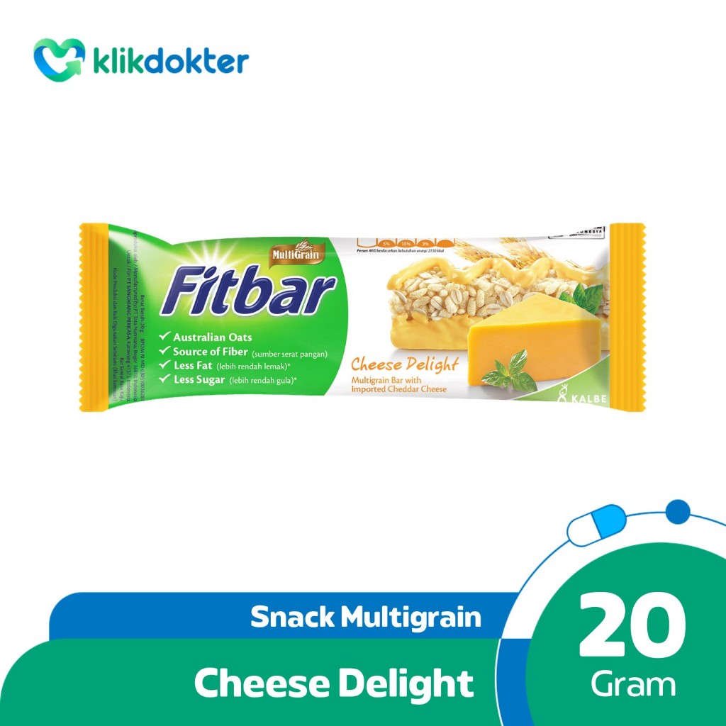 

Fitbar Multigrain Cheese Delight 20gr