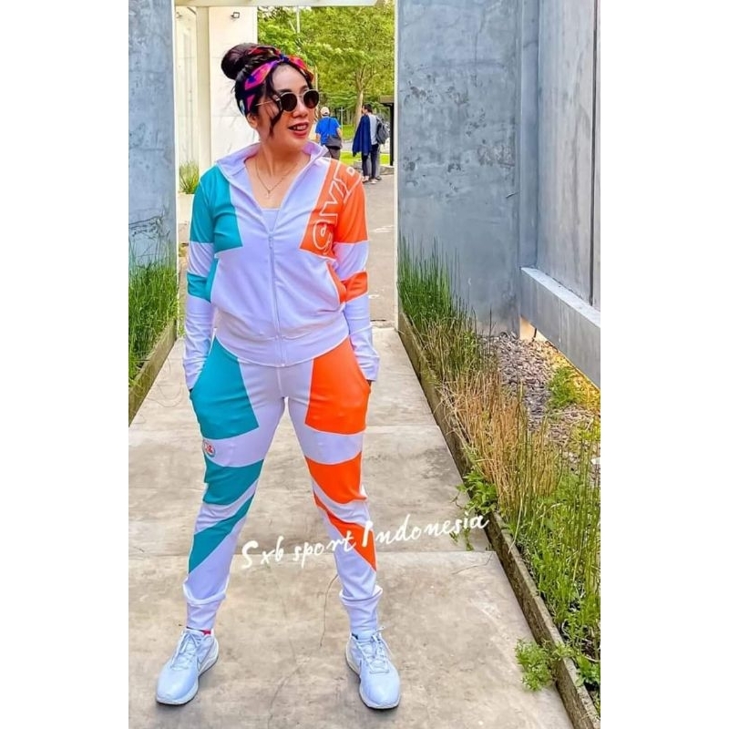 BAJU SENAM BERKUALITAS  SXB ALBASTRU JACKET AND JOGGER