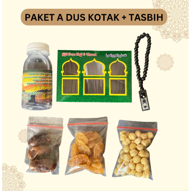 

Paket Hemat Oleh-Oleh Haji dan Umroh - Gift Package Makkah Khas Timur Tengah
