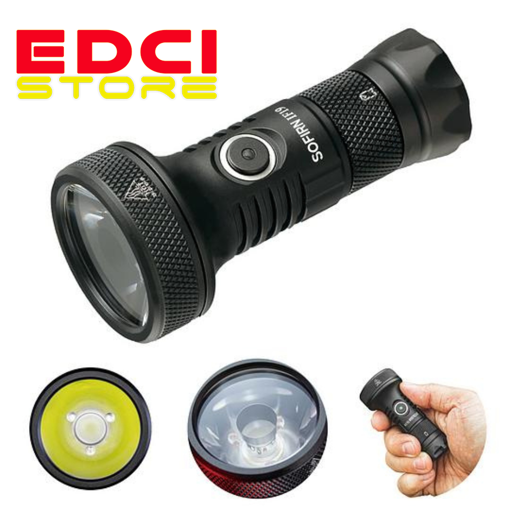 Senter Sofirn IF19, SST40, 2000 Lumens, 18350 Small Thrower