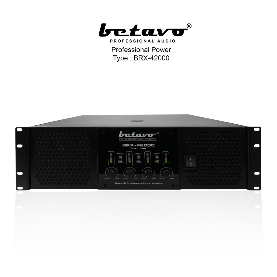 Professional Power Amplifier Betavo BRX-42000 Original Betavo