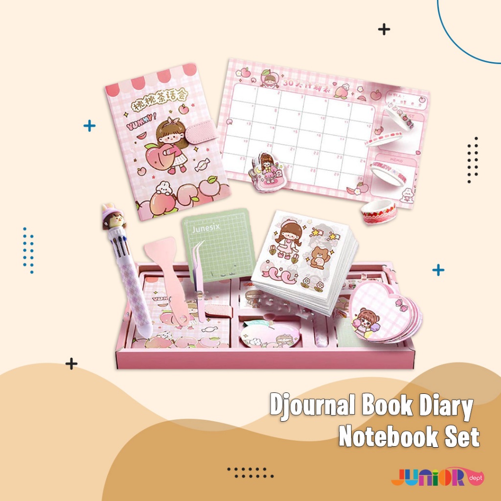 

Djournal Book Diary Notebook Set / Gift Set