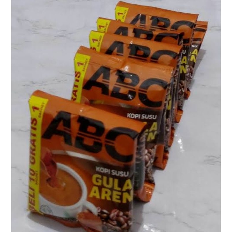 kopi abc gula aren sachet siap saji 27gr