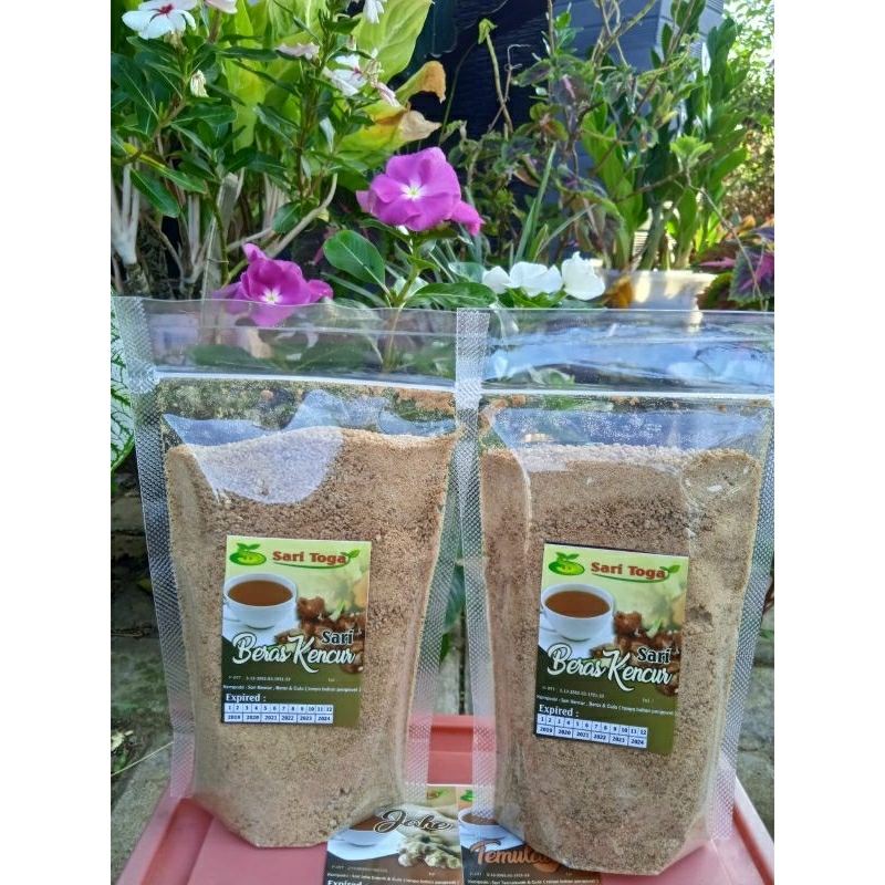 

beras kencur siap sedu ( plus gula) 250g