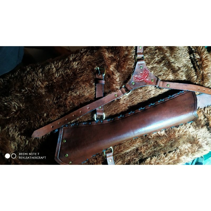 quiver kulit sapi asli // back quiver