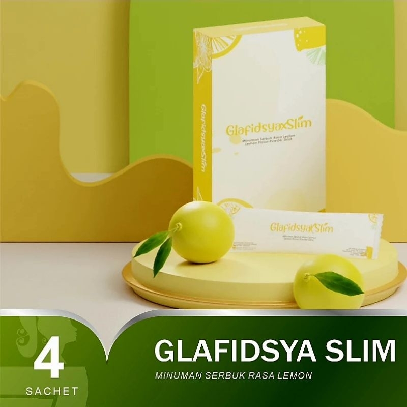 Glafidsya X Slim isi 4 sachet Penurun bb Diet Detox