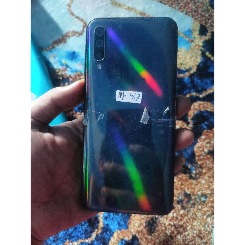 Samsung A50 Hp Rusak Layar/ lcd Fisik Seadanya