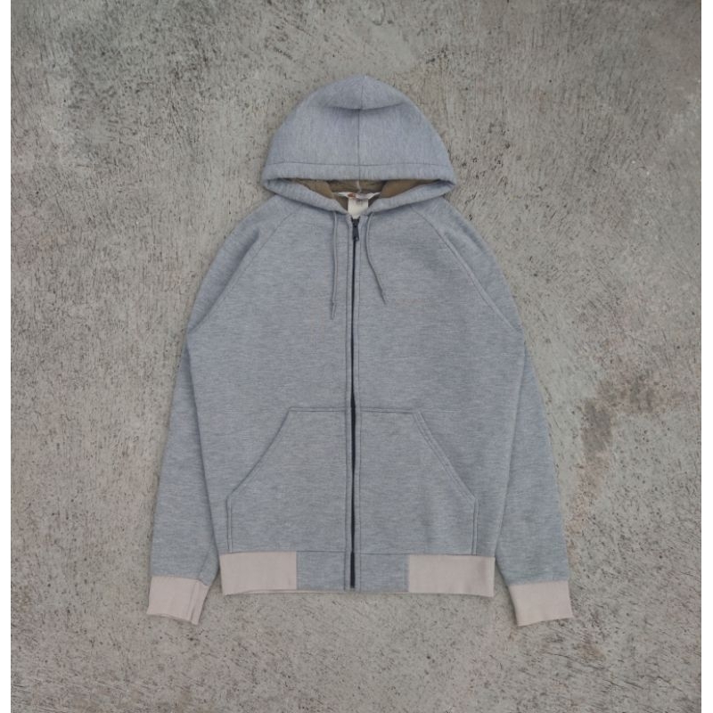 Hoodie Carhartt Basic Abu (Zipper)