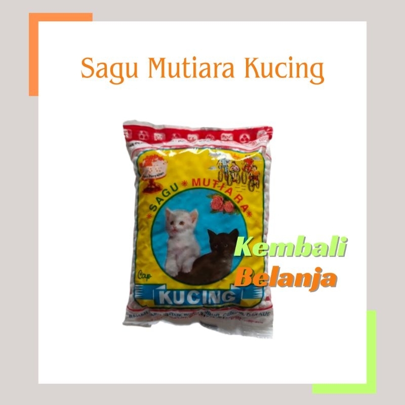 

Sagu mutiara Cap Kucing 100 Gram/ Sagu Mutiara Untuk Bubur/ Dawet/ Cendol/ Sagu Mutiara Kucing