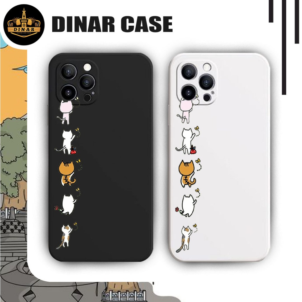 Softcase Realme 5 5 PRO C11 C15 C20 C21 C21Y C25 C31 C30 C35 C55 C33 ...   Motif Gambar DN240-kucing