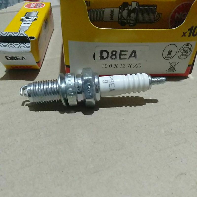 BUSI NGK D8EA / NGK D8EA / BUSI GL TIGER SCORPIO MERK NGK / BUSI NGK GL TIGER  MURAH DAN BAGUS