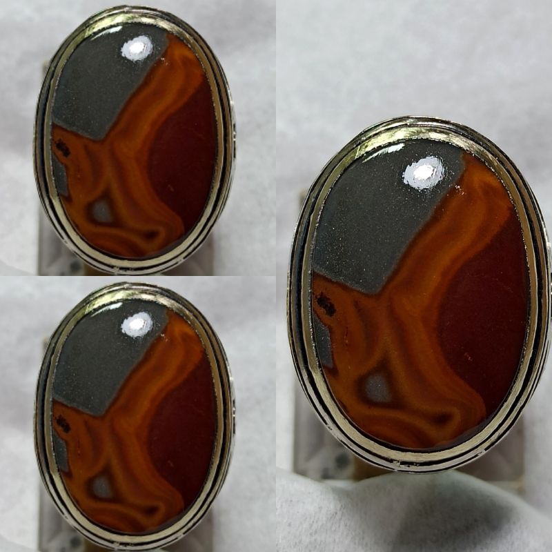 batu cincin akik motif unik