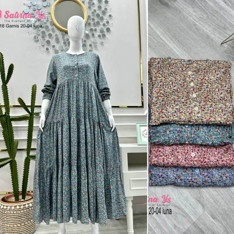 gamis rayon Luna salvina ys 01