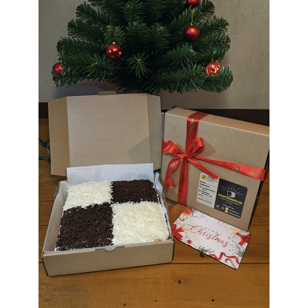 

Paket Hampers Natal - Bolu Jadoel Gluten Free - Kue Gluten Free