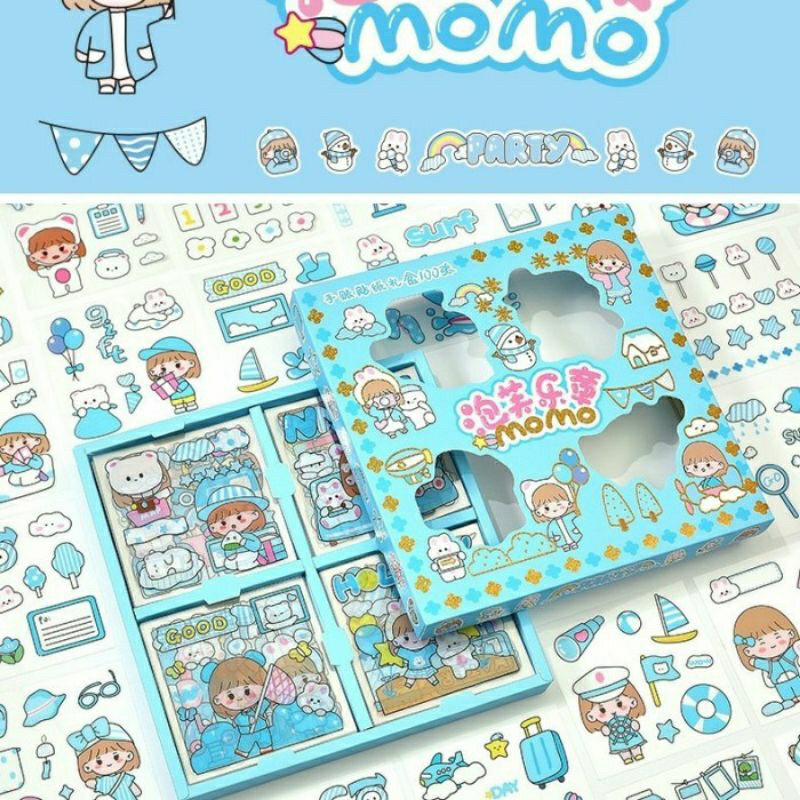 

STICKER MOMO 1PCS TAHAN AIR