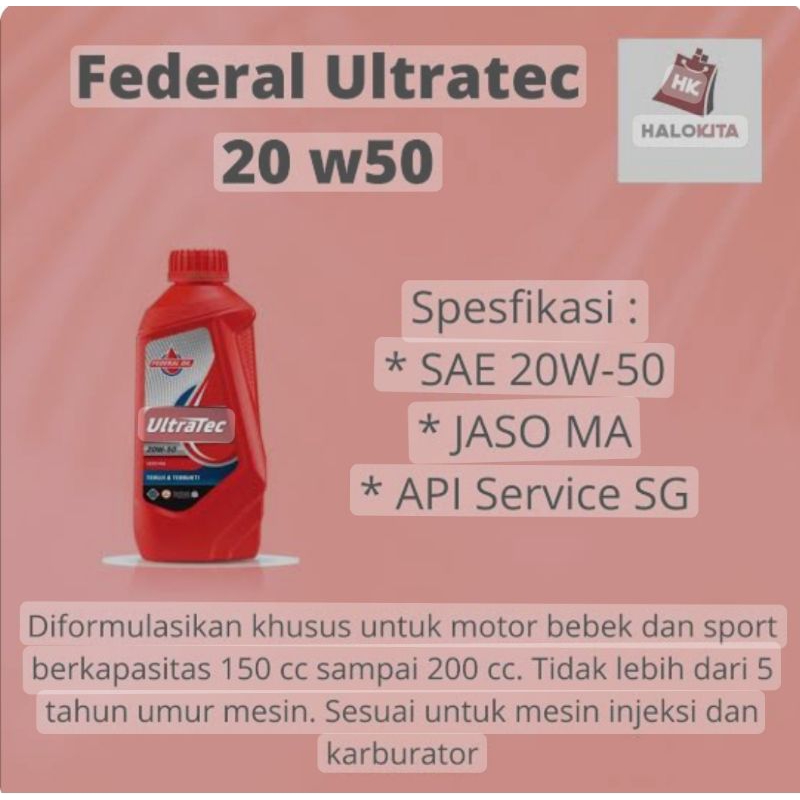 FEDERAL ULTRATEC 0,8L ORI