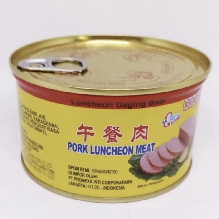 

Spesial disini gulong luncheon daging maling 397gr