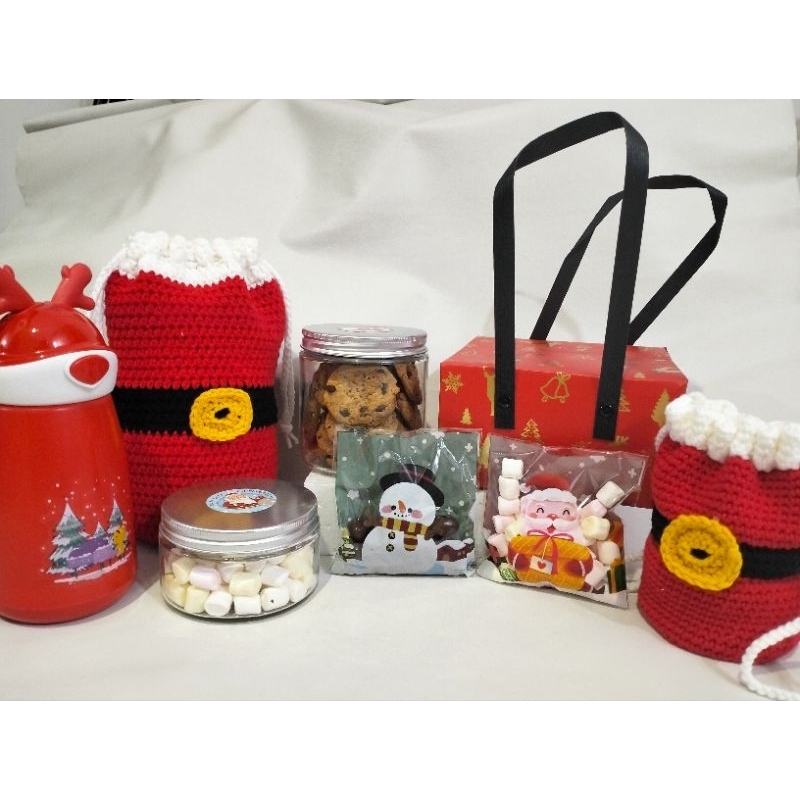 

CHRISTMAS HAMPERS KNIT / GIFT BOX NATAL RAJUT / KADO NATAL