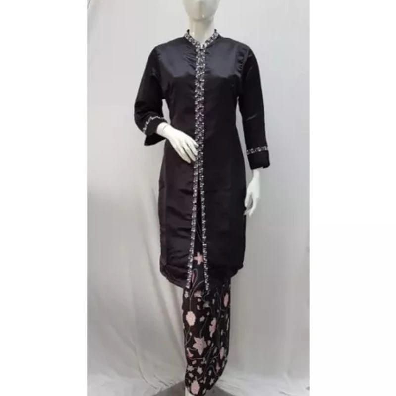 Atasan Kebaya Kurung Taffeta Melayu /Kebaya kurung Taffeta Melayu Modern