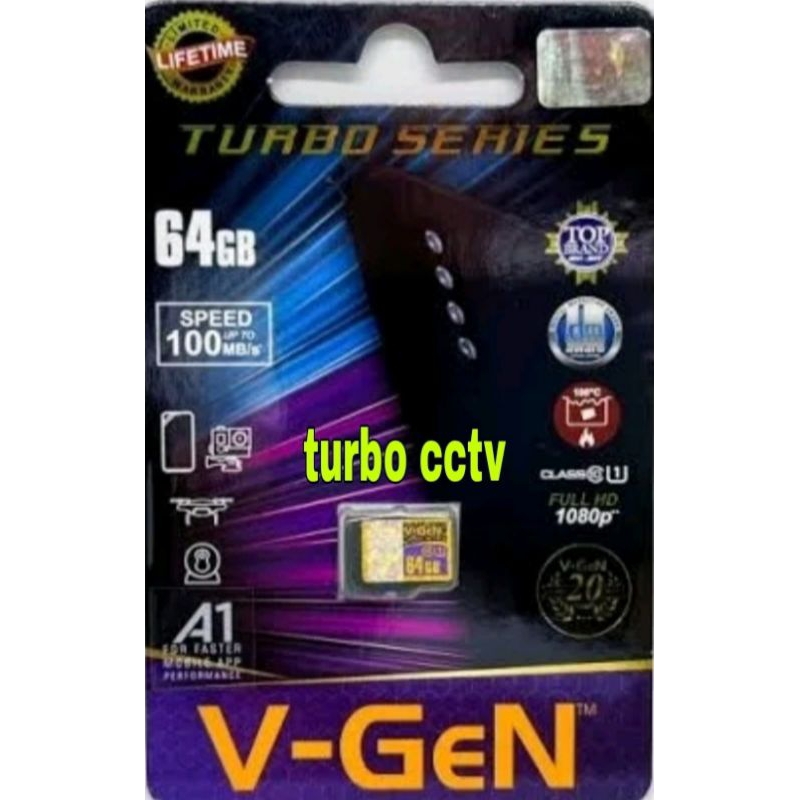 V-GeN Micro SD 64 Gb Turbo | Memory card | Vgen