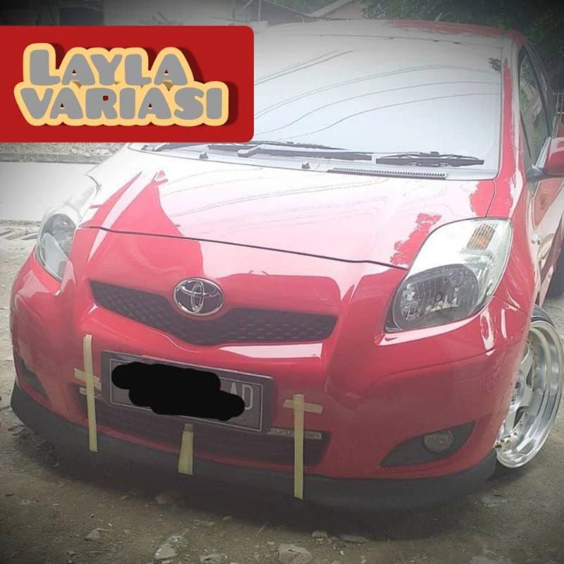 lips bumper yaris bakpao