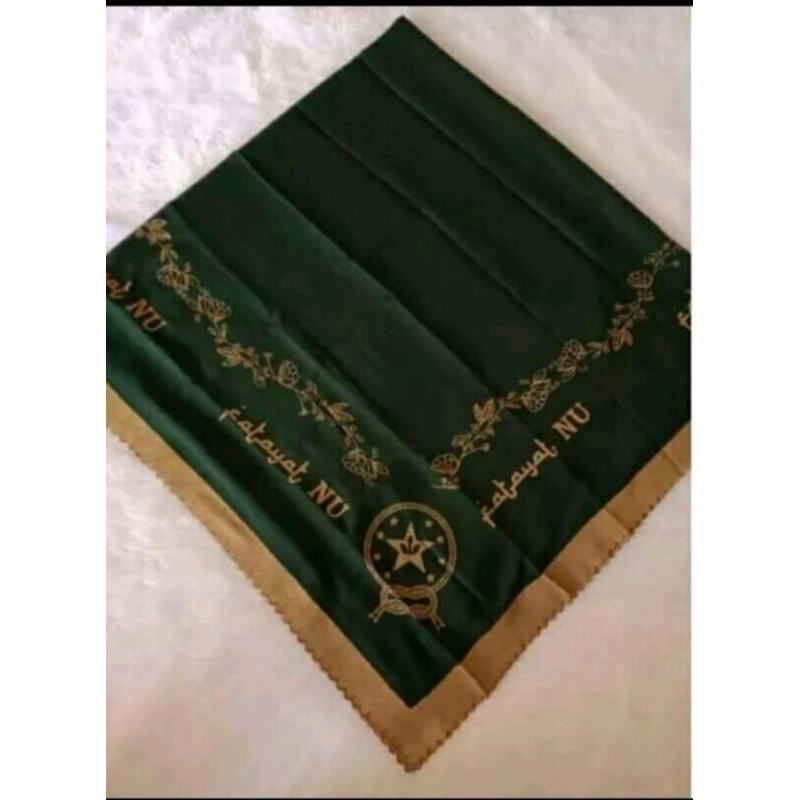 Hijab Fatayat NU List Premium // Kerudung Segiempat Fatayat  NU