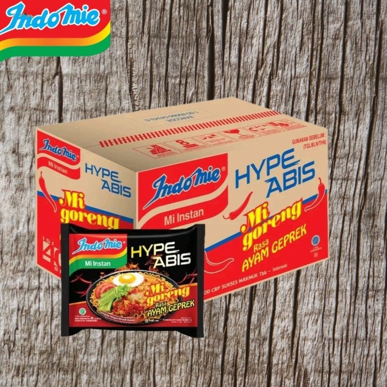 

Harga Khusus 1 Dus isi 40 Pcs | Indomie HypeAbis Ayam Geprek