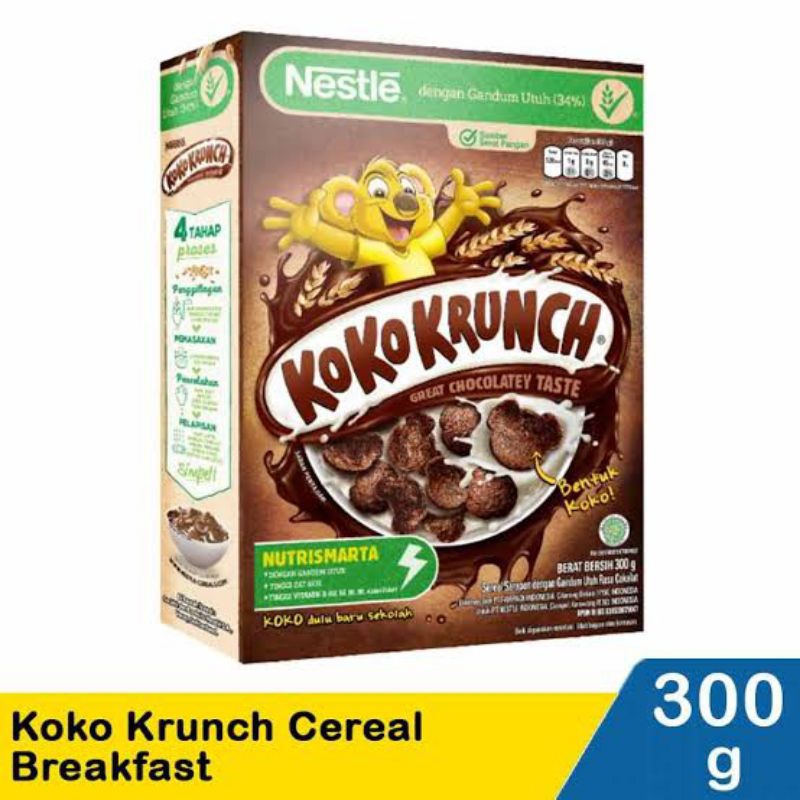 

KOKO KRUNCH Cereal Breakfast Chocolate BOX 300 GR