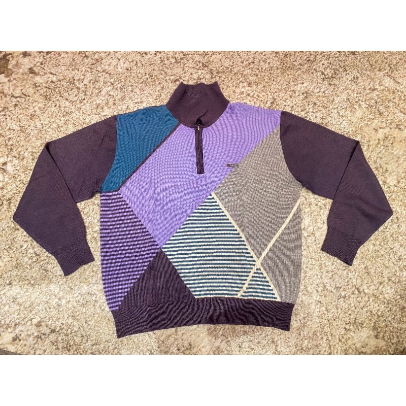 Halfzip Vtg Knitwear