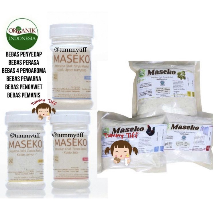 

Disc Xtra Maseko Kaldu organik BOTOL & REFILL 100gr Non MSG Lingkar Organik Makanan Bumbu Bunda MPASI Bayi Penambah Nafsu Makan