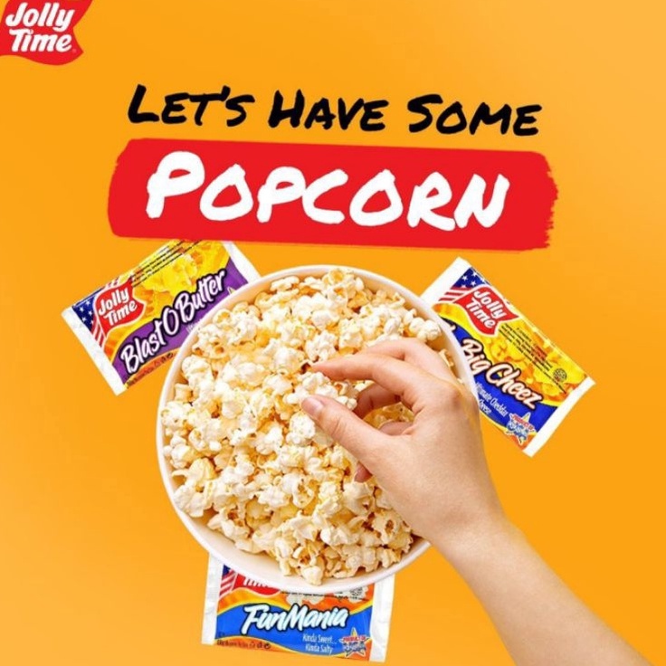 

Terlaris Popcorn Jolly Time All Varian Termurah