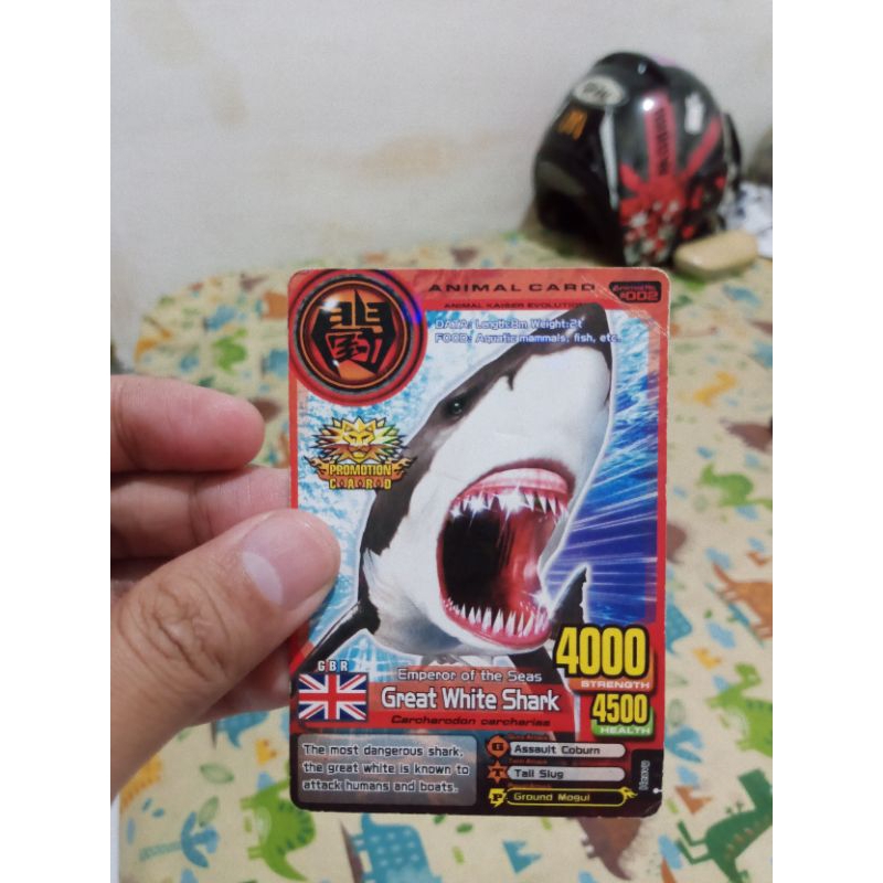 Kartu Animal Kaiser Great White Shark
