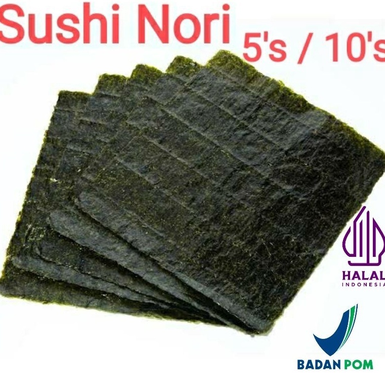 

Terbaru (PROMO) Manjun Nori HALAL Seaweed Rumput Laut Sushi Gimbap Korean Yaki Sushi Nori