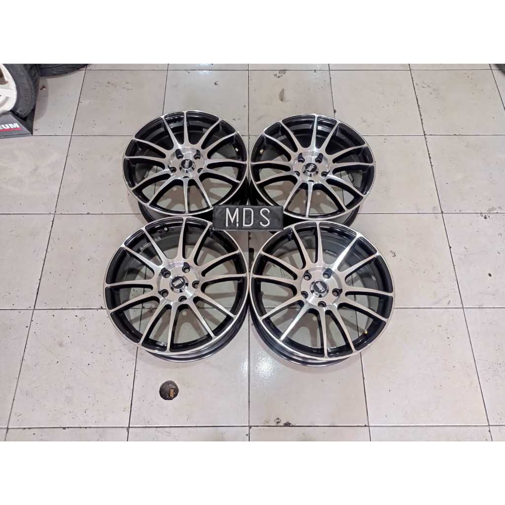 Velg Mobil Ring17 Hsr Noshiro R17x7,5 H5x114 Et40 Innova Rush Ertiga Xpander