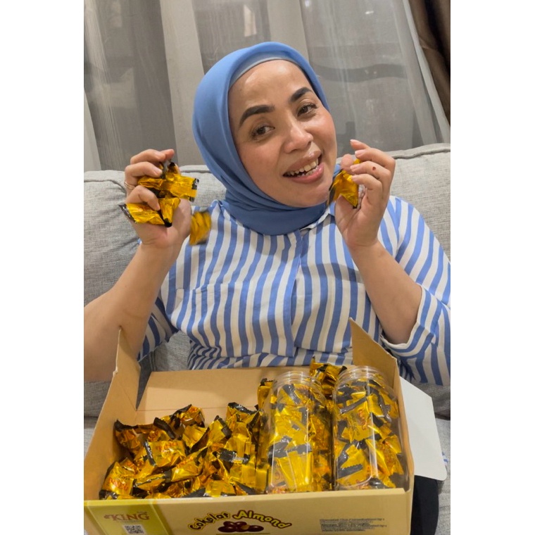 

Buy Now 1 Toples ( SATU ) Cokelat Almond 40picis - coklat almond musdalifah