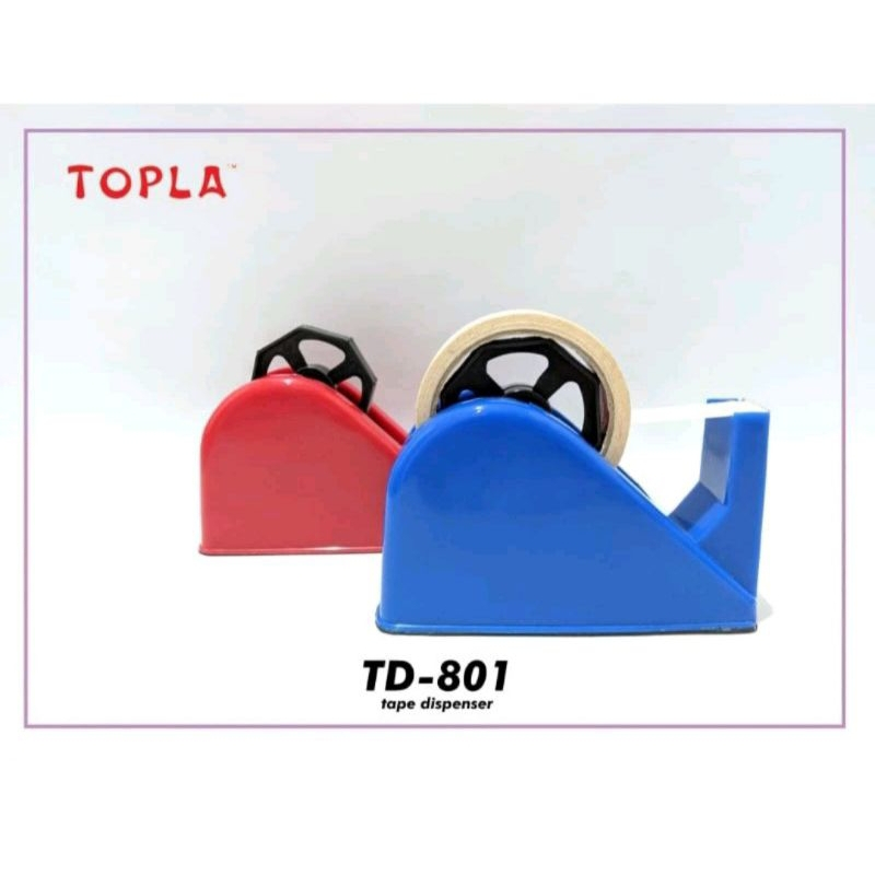 Tape Dispenser Tempat Potong Lakban Isolasi Duduk