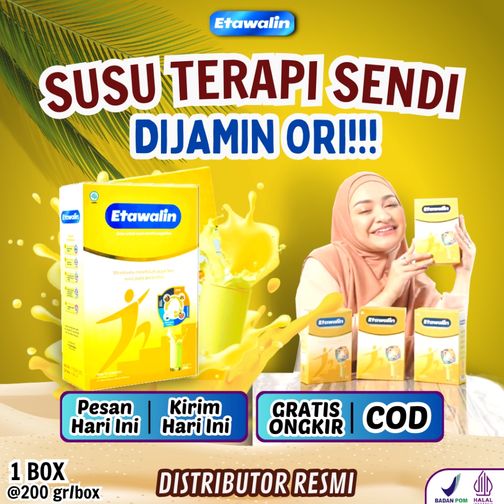 

12.12 SALE ETAWALIN Susu kambing Etawa Atasi Nyeri Sendi Dan Asam Urat Original 1 Box gas !!