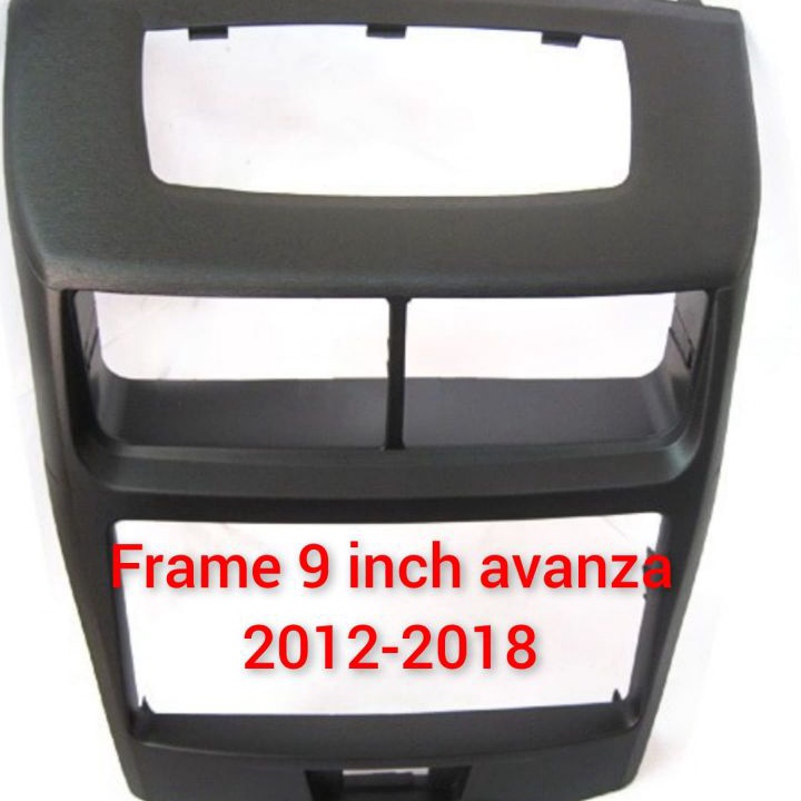 Terlaku. frame tape mobil double din 9 inch mobil all new avanza 2012-2017.